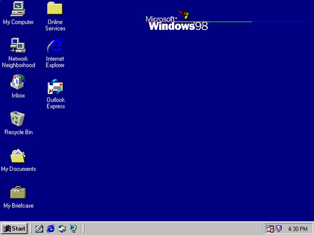 Windows 98 (العام 1998) - تم تحسين الأداء بشكل كبير، ودعم أكثر للعتاد .. كما تم التركيز أكثر على تحسين الويب والاتصال بالانترنت.
